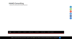 Desktop Screenshot of hwaoconsulting.com